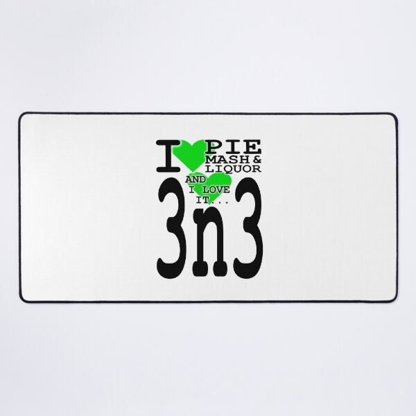 Item preview, I Love Traditional London Pie Mash & Liquor V3n3d designed and sold by RetrospectUK.