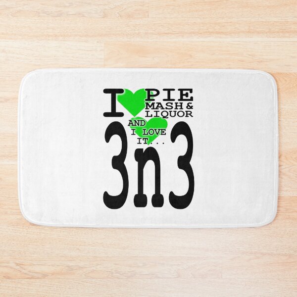 Item preview, I Love Traditional London Pie Mash & Liquor V3n3d designed and sold by RetrospectUK.