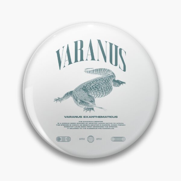 Item preview, Savannah Monitor Modern Streetwear Reptile Keeper designed and sold by JRRTs.