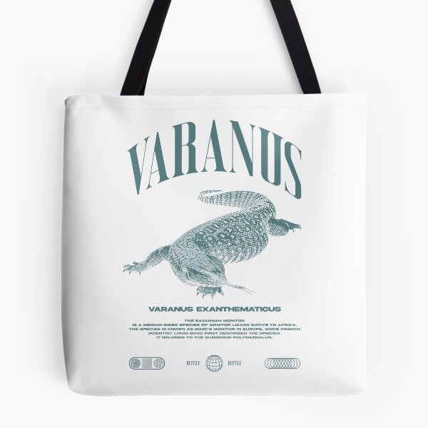 Item preview, Savannah Monitor Modern Streetwear Reptile Keeper designed and sold by JRRTs.