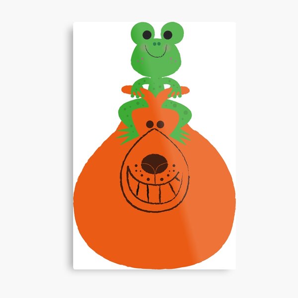 Item preview, Froggy on a Space Hopper designed and sold by Happy Folk by Sean Sims.