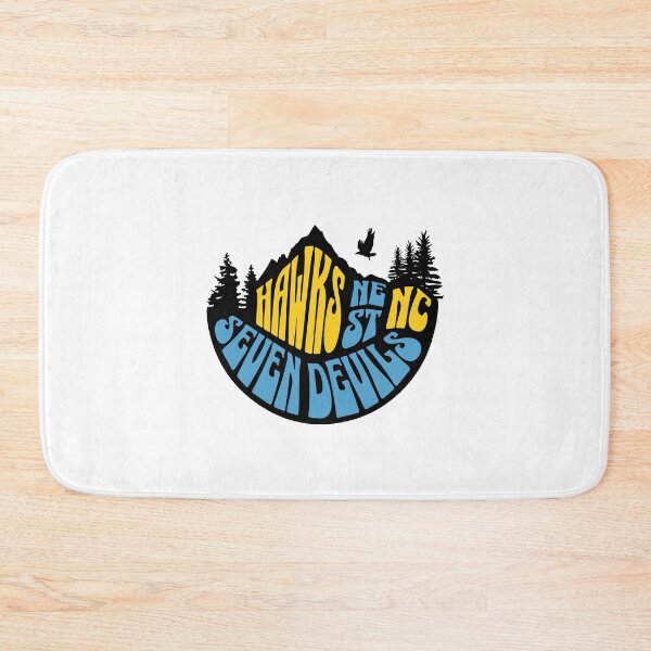 Item preview, Hawksnest North Carolina Ski Snowboarding Gift designed and sold by Guarddogdrive.
