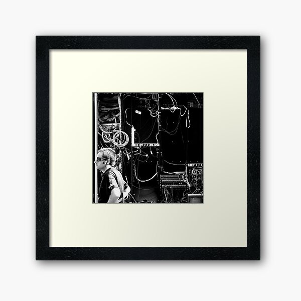 There's no problem. We're connected. Framed Art Print