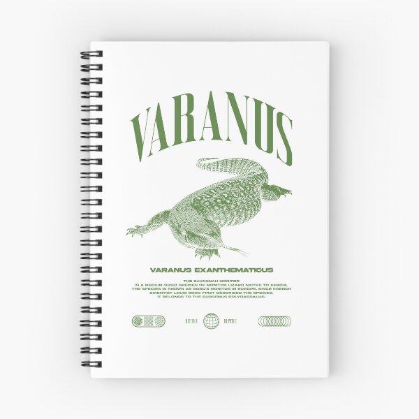 Item preview, Savannah Monitor Modern Streetwear Reptile Keeper designed and sold by JRRTs.