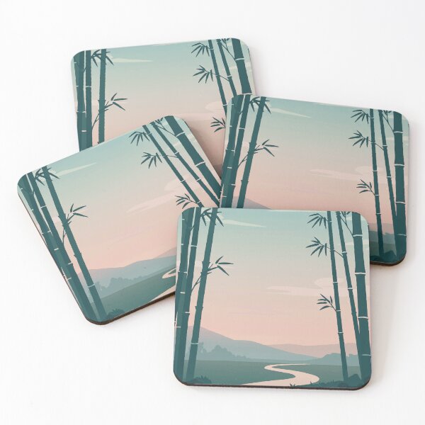 Item preview, bamboo forest landscape designed and sold by wi geon.