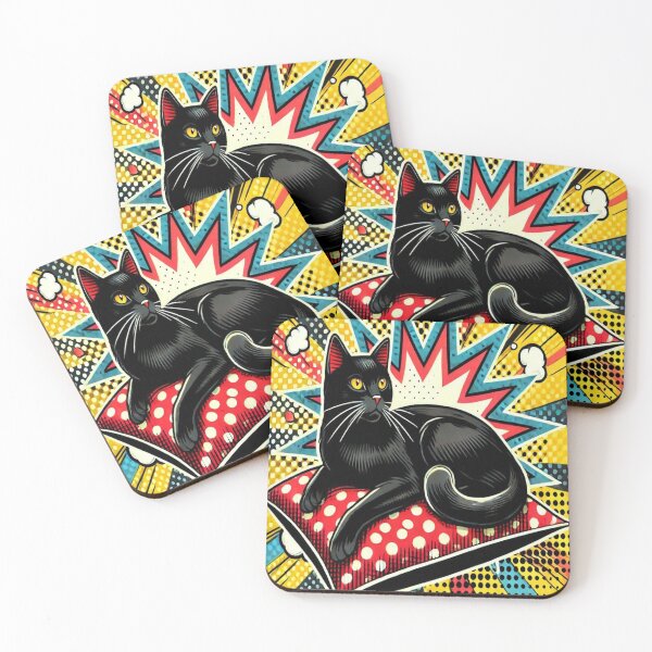 Item preview, Cat popart designed and sold by Club-Satini.