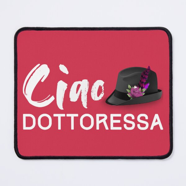 Item preview, The Law According to Lidia Poët - Ciao Dottoressa designed and sold by The Shop @ Freaking Narnia.