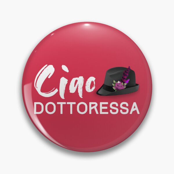 Item preview, The Law According to Lidia Poët - Ciao Dottoressa designed and sold by The Shop @ Freaking Narnia.