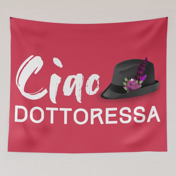 Item preview, The Law According to Lidia Poët - Ciao Dottoressa designed and sold by The Shop @ Freaking Narnia.