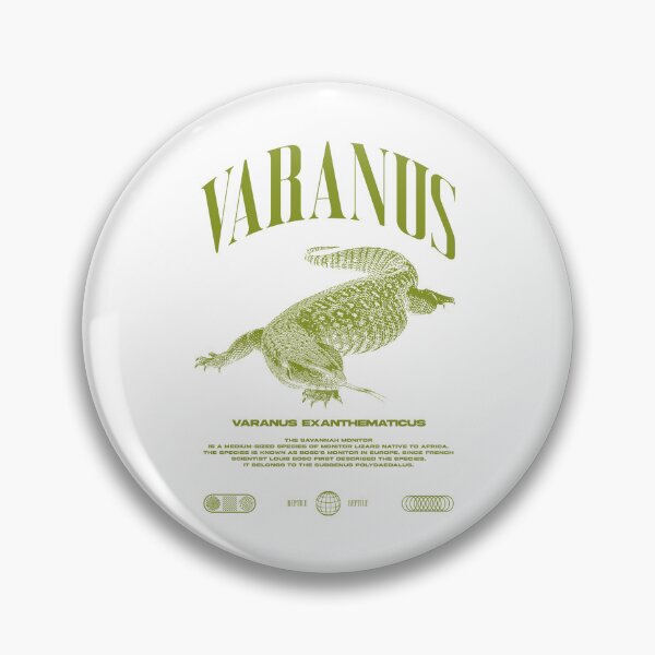Item preview, Savannah Monitor Modern Streetwear Reptile Keeper designed and sold by JRRTs.