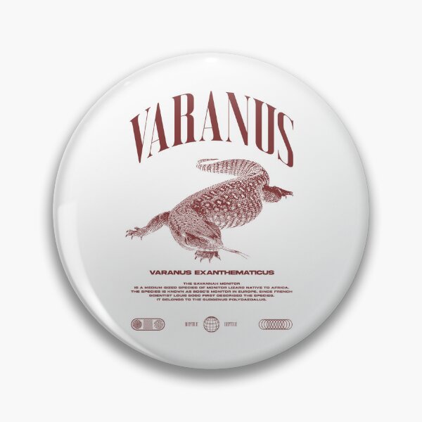 Item preview, Savannah Monitor Modern Streetwear Reptile Keeper designed and sold by JRRTs.
