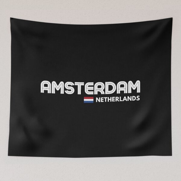 Item preview, Amsterdam - Netherlands designed and sold by Sketch-Shack.
