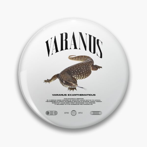 Item preview, Savannah Monitor Modern Streetwear Reptile Keeper designed and sold by JRRTs.