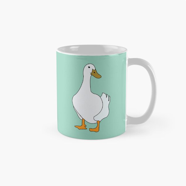 Item preview, Duck Bird White Duck designed and sold by Nisha Prabhu.