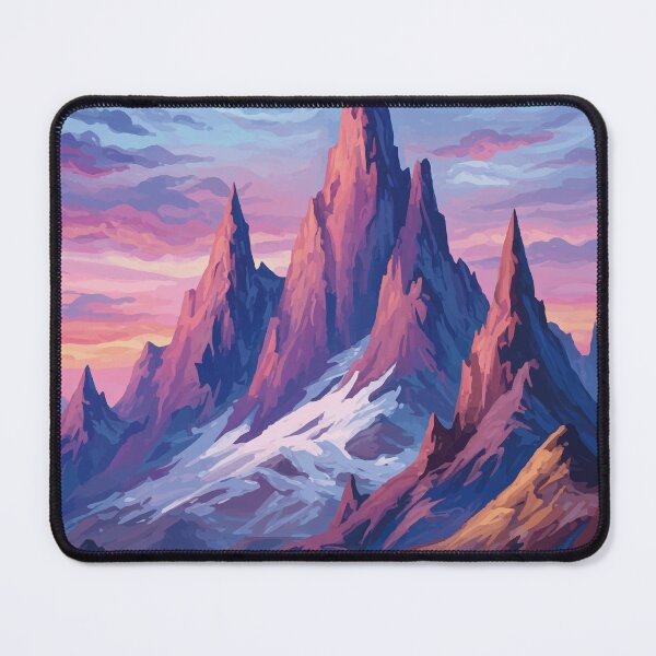 Item preview, Mountains of dreamy colors designed and sold by wi geon.