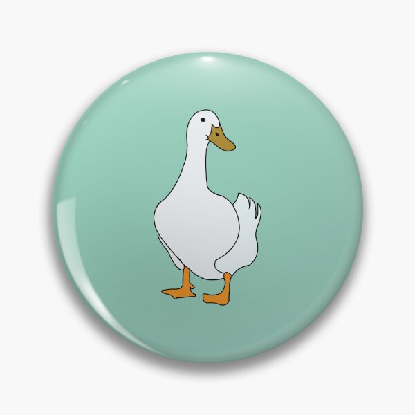 Item preview, Duck Bird White Duck designed and sold by Nisha Prabhu.
