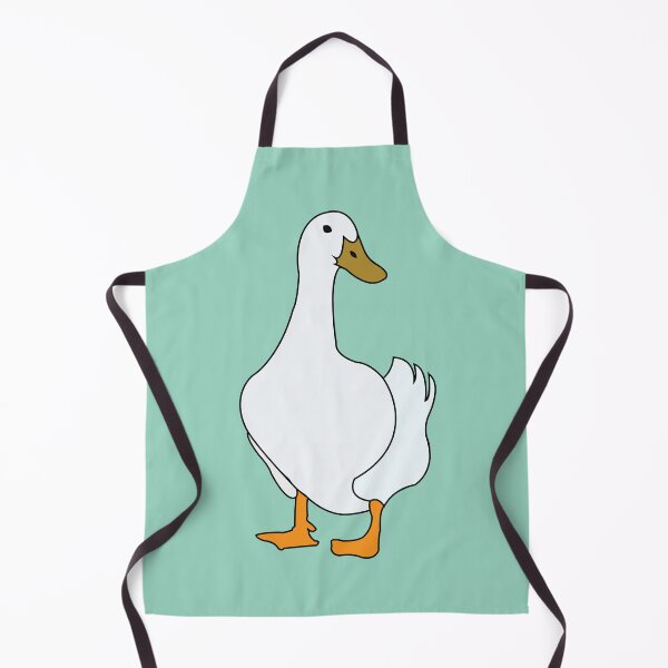 Item preview, Duck Bird White Duck designed and sold by Nisha Prabhu.