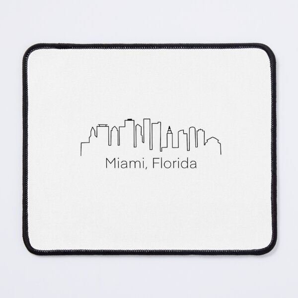 Item preview, Miami Skyline designed and sold by delmarvastickers.
