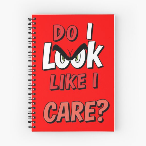 Item preview, Do I Look Like I Care? designed and sold by Charlie-Kier.