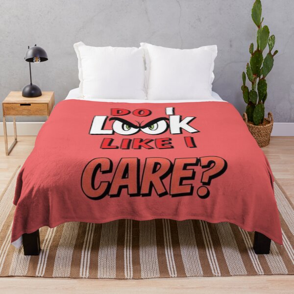 Item preview, Do I Look Like I Care? designed and sold by Charlie-Kier.