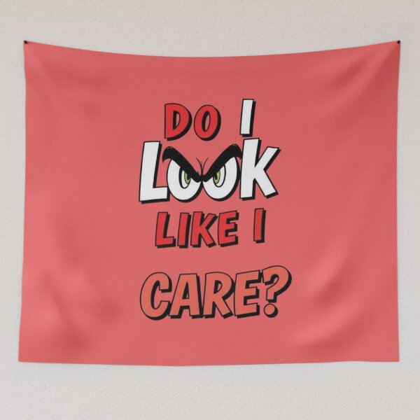 Item preview, Do I Look Like I Care? designed and sold by Charlie-Kier.