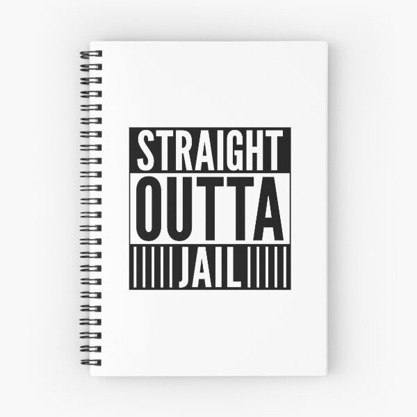Item preview, Straight Outta Jail designed and sold by creativecurly.