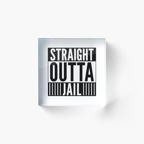 Aperçu de l'œuvre Prison droite Outta créée et vendue par creativecurly.