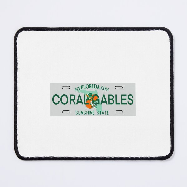 Item preview, Coral Gables License Plate designed and sold by delmarvastickers.