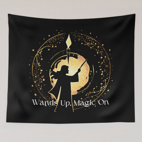 Item preview, Wands Up, Magic On designed and sold by TrendWave Tees.