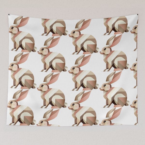 Item preview, Charming Geometry – The Abstract Rabbit designed and sold by Kisho.