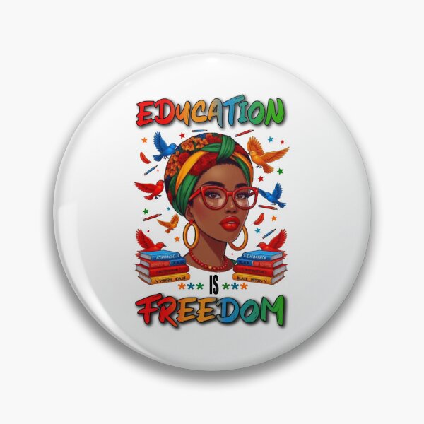 Item preview, Black History Teacher Education Is Freedom Nice Afro Women Gift designed and sold by Creat-Des.