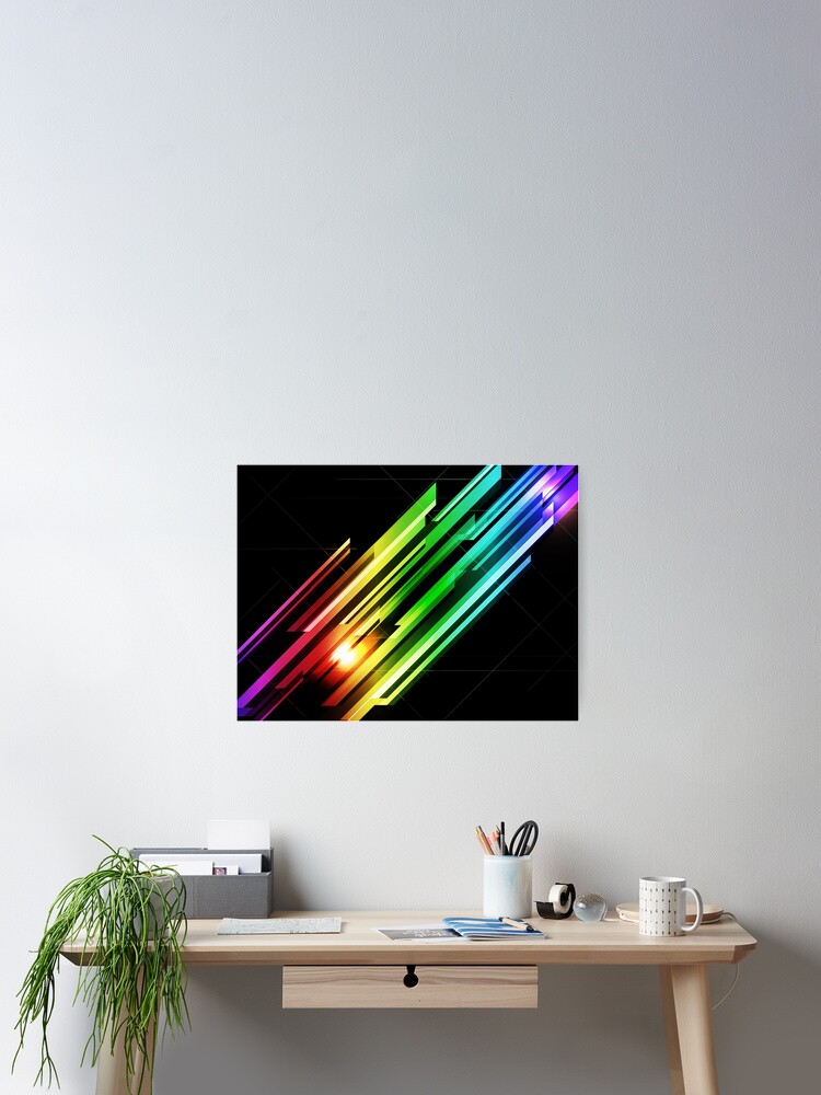 Thumbnail 2 of 3, Poster, Abstract 45 designed and sold by ArtPrints.