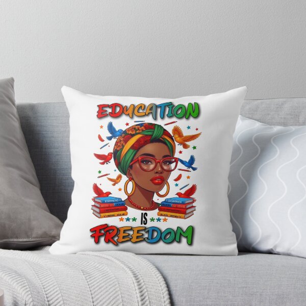 Item preview, Black History Teacher Education Is Freedom Nice Afro Women Gift designed and sold by Creat-Des.