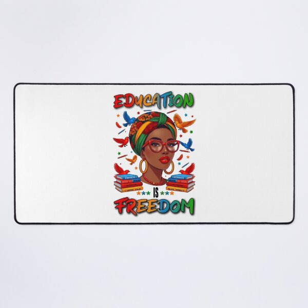 Item preview, Black History Teacher Education Is Freedom Nice Afro Women Gift designed and sold by Creat-Des.