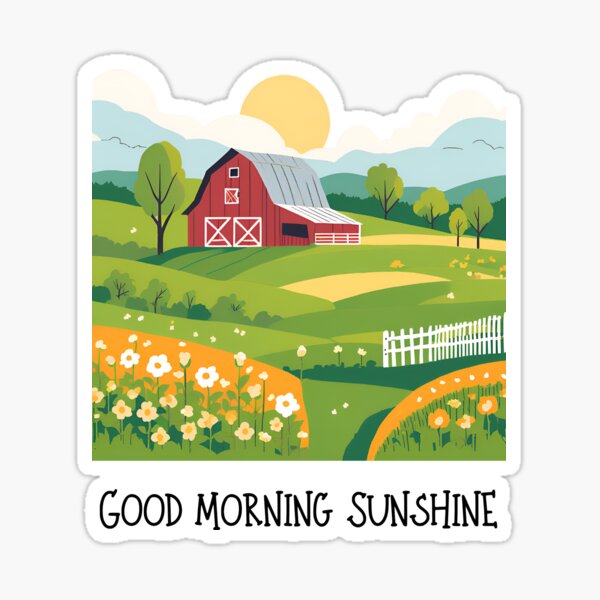 Item preview, Good Morning Sunshine Farm designed and sold by OakMDesigns.