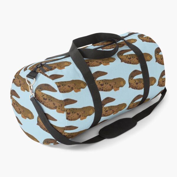Item preview, H is for Hellbender ,Hellbender Salamander – Large North American Aquatic Amphibian Illustration designed and sold by PrettylittlepastelUk.