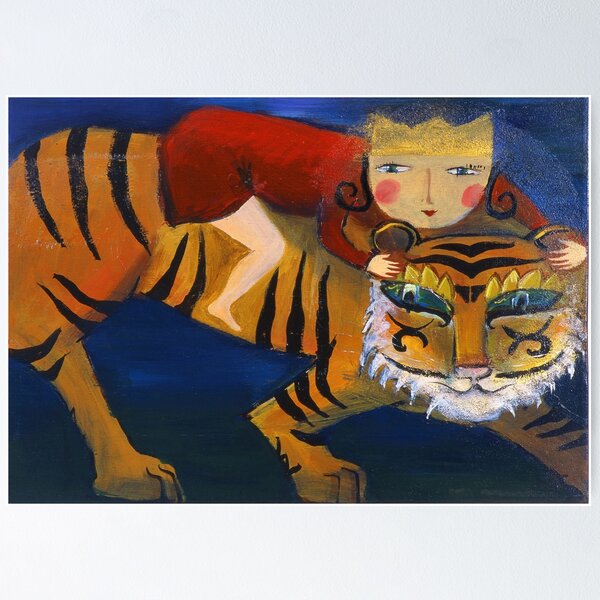 Item preview, Tiger Princess designed and sold by studioart65.