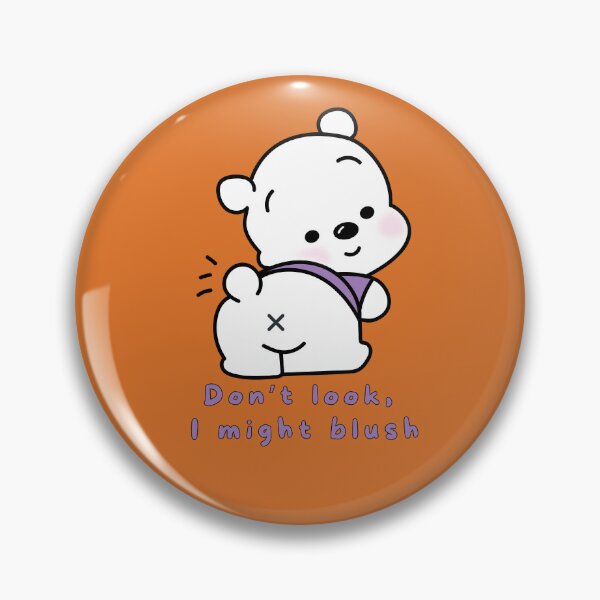Item preview, Bear with butt bare, cute teddy bear. designed and sold by Hope-it-fits.