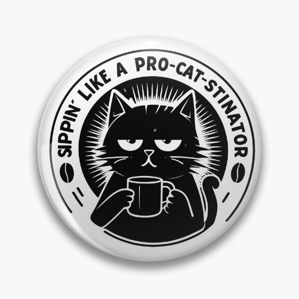 Item preview, Sippin’ like a pro-cat-stinator designed and sold by Tees16.