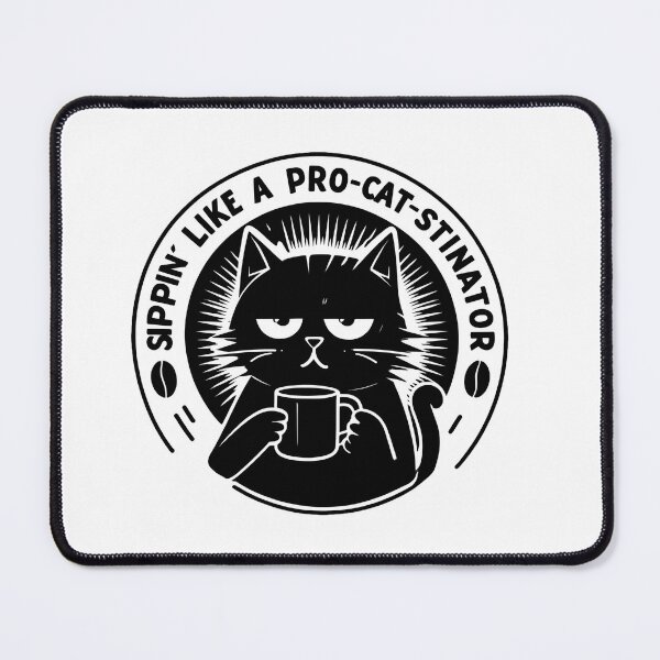 Item preview, Sippin’ like a pro-cat-stinator designed and sold by Tees16.