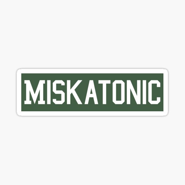 Item preview, Miskatonic designed and sold by ChickenFund.