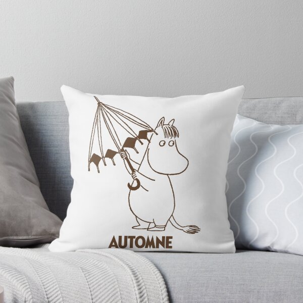 Item preview, Cute hippopotamus in autumn designed and sold by BrigitteCooper.