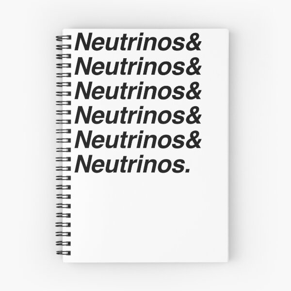 Item preview, Neutrinos ampersand shirt (black text) designed and sold by Planet9Design.