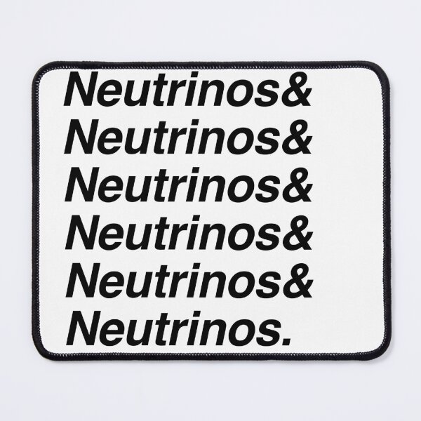 Item preview, Neutrinos ampersand shirt (black text) designed and sold by Planet9Design.