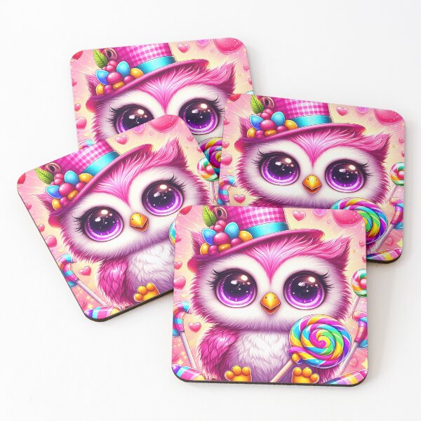 Item preview, Owl Holding a Lolipop  designed and sold by Jbl55.