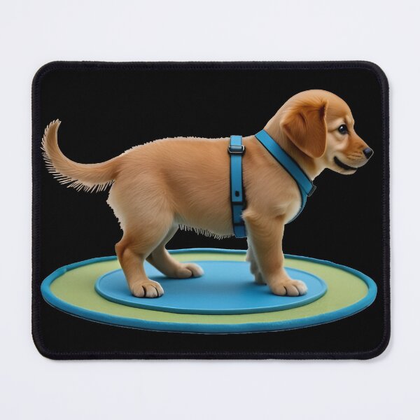 Item preview, Puppy Dog Ready to Run with You. designed and sold by MigWhimsy.