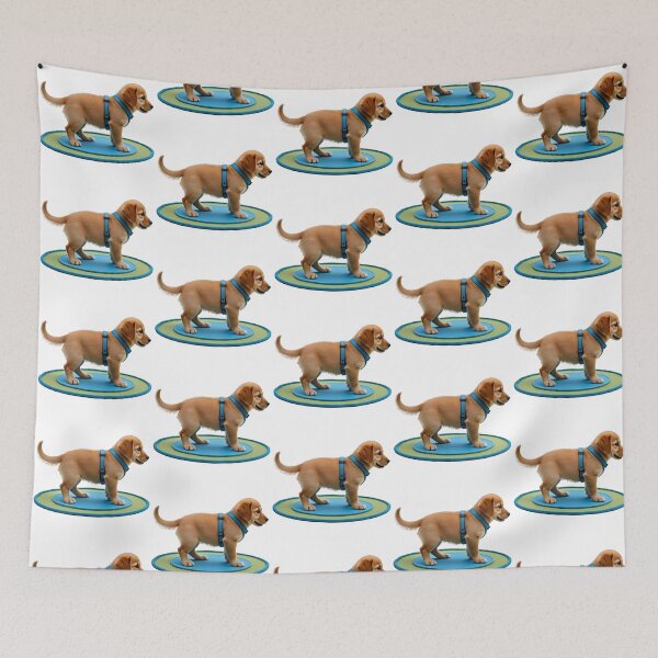 Item preview, Puppy Dog Ready to Run with You. designed and sold by MigWhimsy.