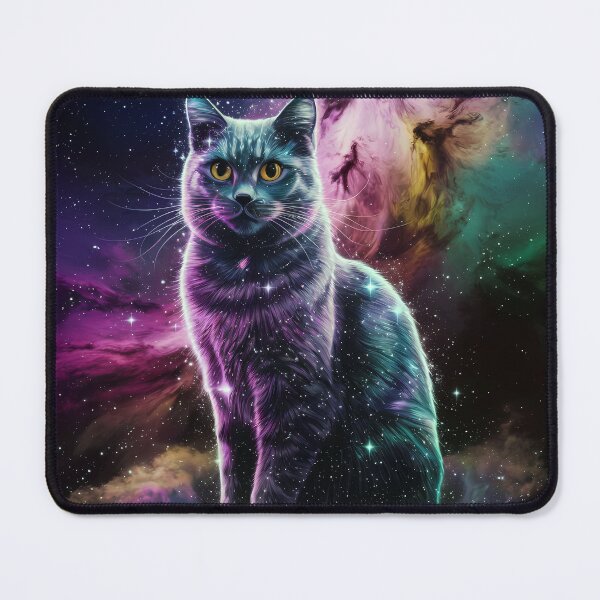Item preview, Cosmic Galaxy Cat – Mystical Nebula Feline Aesthetic designed and sold by ViviNyks.