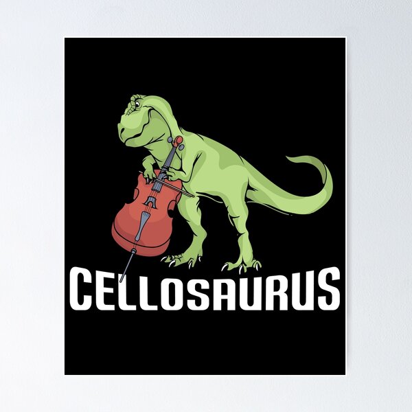 Item preview, Cellosaurus Cello Player Kids Cello Music Lover Cellist designed and sold by DSWShirts.