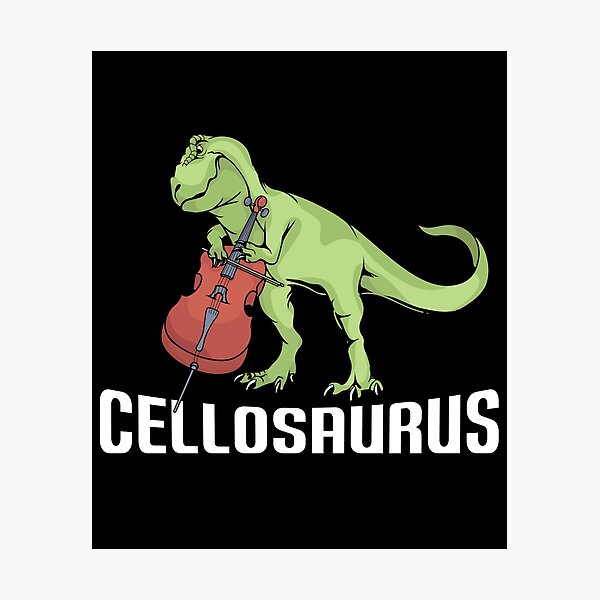Item preview, Cellosaurus Cello Player Kids Cello Music Lover Cellist designed and sold by DSWShirts.